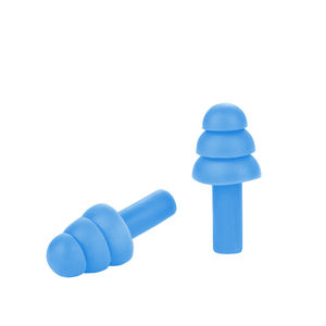 ที่อุดหูซิลิโคน CE ที่อุดหูได้รับการรับรอง EN352-2 EP005-1สำหรับการป้องกันการได้ยิน - Product Image 4