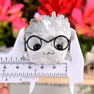 Al por mayor: Erizo de cristal blanco curativo tallado en forma de animal, ideal para regalo - Product Image 5