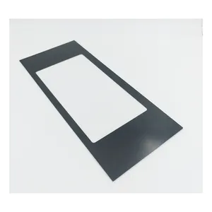 Uso popular Custom Shape Silk Screen Printing Window Lens Acrílico Touch Switch Panel Gráfico Overlay Acrílico Painel Frontal