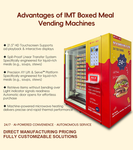 Hot Food <strong>Vending</strong> <strong>Machine</strong> 24 Hours Self Service 21.5 Inch Touch Screen Fully <strong>Automatic</strong> Business Fast Food <strong>Vending</strong> <strong>Machine</strong> - Product Image 3