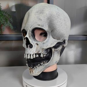 Máscara de Calavera de Terror, de Látex, para Cosplay, Fiesta de Halloween, Estilo Terrorífico, Material de Emulsión - Product Image 2