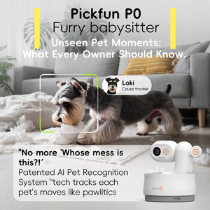 Camera thú cưng AI PICKFUN có chức năng báo cáo thú cưng hàng ngày tự động và tự động quay vlog, người bạn đồng hành thú cưng AI - Product Image 5