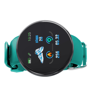 D18 Smartwatch impermeabile per gli uomini e le donne TFT Display <span class=keywords><strong>Fitness</strong></span> Tracker con Monitor a pressione cardiaca schermo rotondo <span class=keywords><strong>orologio</strong></span> intelligente - Product Image 4