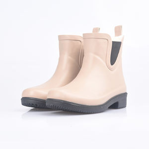 <span class=keywords><strong>Stivali</strong></span> da Pioggia in <span class=keywords><strong>Gomma</strong></span> da Donna con Fodera in Lana al 30% Colore <span class=keywords><strong>Beige</strong></span> - Product Image 1