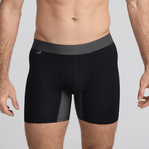 Sous-vêtements pour homme CELINNE en bambou élastique et spandex, doux, confortables, couleur unie, respirants, boxers pour homme - Product Image 2