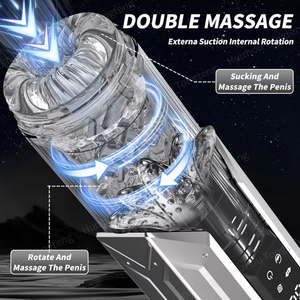 OEM 6-1 Automatic Male Masturbator <strong>Men</strong> 7 Thrusting Rotating Vibrating Sucking Silicone Sleeve Factory Wholesale - Product Image 4
