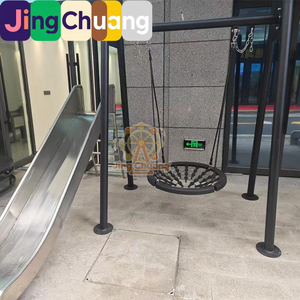 Accesorios para columpio <span class=keywords><strong>de</strong></span> disco deslizante tipo nido <span class=keywords><strong>de</strong></span> pájaro, estilo celebridad <span class=keywords><strong>de</strong></span> internet, incluye cuerda <span class=keywords><strong>de</strong></span> conexión para neumáticos, cuerda para colgar, placa <span class=keywords><strong>de</strong></span> malla, juguete infantil hecho en casa - Product Image 3
