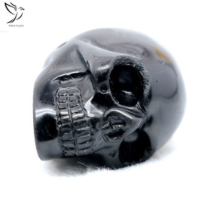 Bán Buôn Chất Lượng Cao Giá Rẻ Vật Liệu Tùy Chỉnh Hộp Sọ Pha Lê Obsidian Giá Bán - Product Image 5