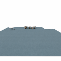 Dalles de moquette de luxe pour bureau, solution antistatique, en nylon teint en boucle, ignifuges, lavables, avec support PVC amorti, modernes et antidérapantes