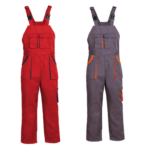 Pantaloni con bretelle da <span class=keywords><strong>lavoro</strong></span> T/C tuta da uomo con bretelle da uomo di nuova <span class=keywords><strong>moda</strong></span> di Design generale per lavorare - Product Image 6
