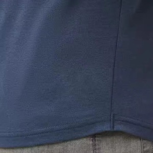 Camisetas de manga corta para hombre, servicio OEM, diseño de logotipo personalizado, camisetas para hombre, último diseño, secado rápido - Product Image 6