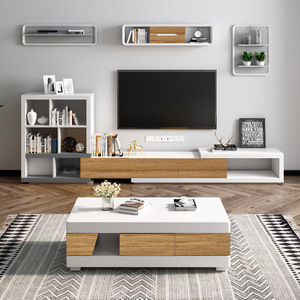 Tốt nhất bán nhà hiện đại phòng khách phòng ngủ đồ nội thất bằng gỗ lưu trữ Tường <span class=keywords><strong>TV</strong></span> Tủ <span class=keywords><strong>TV</strong></span> đứng Bàn cà phê - Product Image 6