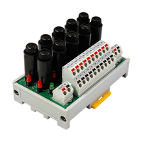 Bloc de distribution d'alimentation industriel enfichable Shimaide 10 canaux 16V-33V avec une puissance nominale de 17,5A et conducteurs 5-10 AWG