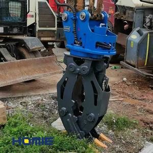 Escavatore Grapples accessori idraulico rottami in acciaio grappolo di legno grappolo rotante Rock Log <span class=keywords><strong>Grabber</strong></span> per la vendita - Product Image 2