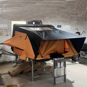 2025 New Style 4x4 Dachzelt Suitable Low-Price <b>Aluminum</b> Side Openning Camping Car Roof Tent HRT04 4x4 Roof Tent/ 4WD Roof Tent/ - Product Image 4