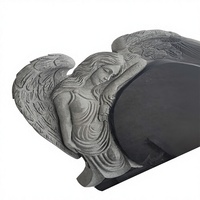 Stèles funéraires sculptées et monuments sculptés de style américain traditionnel pour application en milieu cimetier