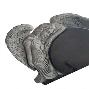 Stèles funéraires sculptés et monuments sculptés - Design américain traditionnel pour les cimetières - Product Image 6