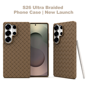 Étui en TPU à texture tissée pour Samsung Galaxy S26 Ultra S25 Series, fin, léger, antichoc, en stock - Product Image 6