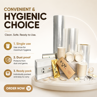 Film rétractable POF Low Fog EU FDA, haute transparence, barrière contre l'humidité, surface lisse, film d'étanchéité pour l'emballage de savon en barre