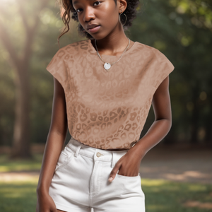 En Oferta, Blusa Casual de Verano para Mujer, Estilo Oficina, Cuello en V, Sin Mangas, Satinada, a la Moda - Product Image 2