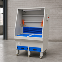 Vente de liquidation - Table de travail industrielle mobile robuste avec système de collecte des poussières et filtre à cartouche