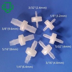 Filtro en Línea de Plástico Pequeño de Malla de Acero Inoxidable para Agua, Manguera de 3/16\" (4.8mm), Fibra HDPE, Marca JU Industrial - Product Image 5