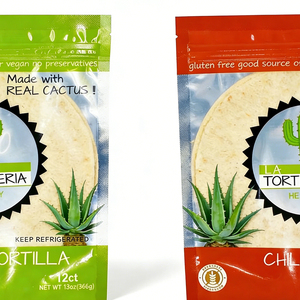 <span class=keywords><strong>Paquete</strong></span> Personalizado - Bolsa de Embalaje para Tortillas, Laminada y Recubierta de Aluminio, de Grado Alimenticio, con Cierre y Ventana con Logotipo - Product Image 2