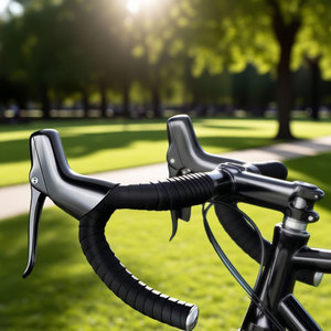 Poignée de vélo de route en alliage d'aluminium avec système de freinage à disque en V Equipement de cyclisme pour le sport Vélos pour enfants <span class=keywords><strong>BMX</strong></span> avec câble de <span class=keywords><strong>frein</strong></span> - Product Image 3