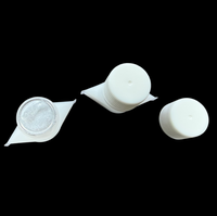 Bouchon en plastique de 22 mm avec joint en aluminium pour recharge de liquide lessive en sachet souple