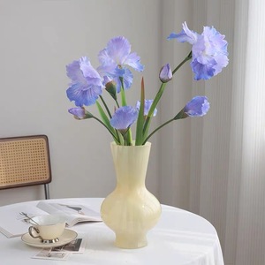Fleur d'<span class=keywords><strong>iris</strong></span> artificielle haute fidélité pour la décoration de la maison et du bureau, les événements de mariage, la photographie, les arrangements floraux, plante simulée - Product Image 4