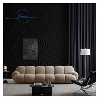 Revêtement mural en pierre artificielle souple et pliable, couleur unie durable, texture de feuille de bananier pour revêtement mural intérieur et extérieur