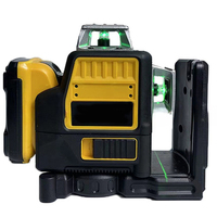 Meilleur niveau laser rotatif industriel DIY multifonctionnel à nivellement automatique pour la construction Alimentation par batterie électrique étanche