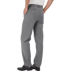 Pantalones de Vestir para Hombre, Corte Clásico, Frente Plano, Flexibles, de Poliéster y Algodón, Antiarrugas, para Oficina y Negocios - Product Image 2