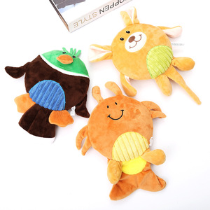 Factory Wholesale Eco-Friendly Cartoon Big Round <b>Squeaker</b> Plush Pet <b>Toy</b> for Dogs and Puppies Indoor Use - Product Image 3
