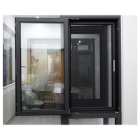 Ventana de escape abatible para apartamento en sótano, exterior de dormitorio, baño, 600x900mm, apertura transparente, conforme a la normativa de construcción