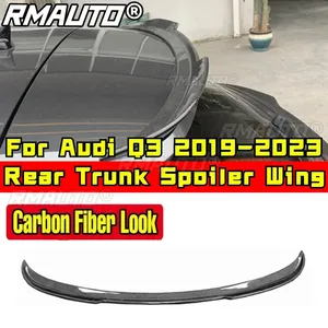 For Audi Q3 2019-2023 Rear Spoiler <b>Wing</b> Car Accessories ABS Plastic Car Rear Roof Spoiler Rear Roof Spoiler Modification Part - Product Image 1