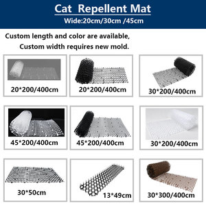Tapete <span class=keywords><strong>Anti</strong></span>-Gato e Cão com Espinhos 30x600cm, Tapete Plástico Repelente de Gatos, Rede <span class=keywords><strong>Anti</strong></span>-Animais para Jardim, Cerca e Varanda - Product Image 4