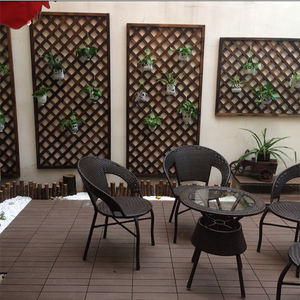 Échantillon gratuit de dalles de terrasse en bois texturé, anti-pourriture, résistantes à l'usure, décoratives <span class=keywords><strong>pour</strong></span> la <span class=keywords><strong>maison</strong></span>, à emboîtement - Product Image 6