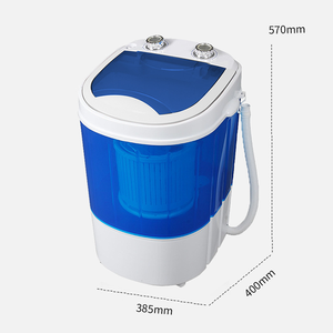 휴대용 플라스틱 싱글 욕조 전기 의류 세탁기 신발 세탁기 미니 세탁기 - Product Image 5