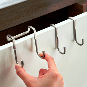Double S Shaped 304 Stainless Steel Hook For Kitchen Cabinet Storage Multi Functional Hook With Max Load 1kg - Product Image 3