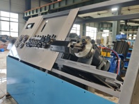 Máquina Automática CNC para Doblar Estribos de Acero de 6-12 mm, Dobladora de Aros Totalmente Automática, Enderezadora, Dobladora y Cortadora en Una Sola Máquina