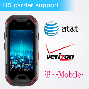 MINI TÉLÉPHONE Smartphones débloqués <span class=keywords><strong>Unihertz</strong></span> <span class=keywords><strong>Atom</strong></span> 4 Go de RAM et 64 Go de ROM Android 9.0 Pré 4G Smartphone robuste - Product Image 5