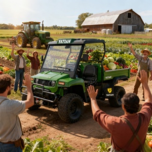 Véhicule <span class=keywords><strong>utilitaire</strong></span> tout-terrain 4 roues pour le golf - Meilleur <span class=keywords><strong>prix</strong></span> avec roues et pneus de voiturette de golf gratuits, adapté aux clubs de golf européens - Product Image 2