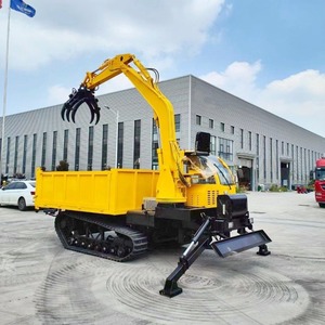 Micro Automatique 4 Roues Motrices Chargement Avant Diesel Roue Dump 4x4 Benne Hydraulique Béton Dumper Mini Site Dumper Avec Ce - Product Image 6