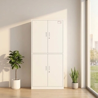 Archivadores Modulares de Acero con Marco Ajustable y Bloqueable para Uso Hospitalario, Diseño Moderno, Gran Capacidad de Almacenamiento