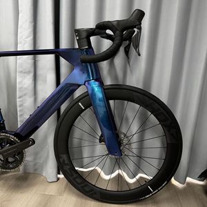 Bicicleta de Carretera Shimanu de 24 Velocidades con Manillar Aerodinámico, Fibra de Carbono, Frenos de Disco Hidráulicos 700c, Estilo <span class=keywords><strong>Ironman</strong></span> - Product Image 2