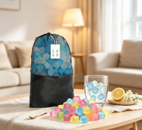 Prix usine OME – Glaçons réutilisables en plastique sans BPA, 2,5-4,5 cm, pour whisky, cocktails, boissons, qualité alimentaire, congélation rapide, réutilisables pour bar