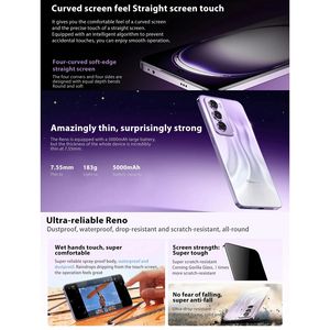 <span class=keywords><strong>ราคา</strong></span>โรงงาน <span class=keywords><strong>OPPO</strong></span> Reno12 <span class=keywords><strong>Pro</strong></span> โทรศัพท์ AI ปลดล็อคด้วยใบหน้าและลายนิ้วมือ หน้าจอ 6.7 นิ้ว 5G ระบบ Android แบตเตอรี่ 5000mAh รองรับซิมคู่ - Product Image 4