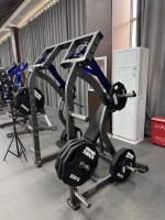 Machine de musculation professionnelle de haute qualité à charge par disques pour presse épaules isocylindrique, équipement de fitness multi-gym