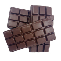 Juguetes de chocolate blandos de PU de tacto suave, simulación de chocolate, de subida lenta, populares en 2026, juguetes antiestrés de chocolate blandos para aliviar el estrés